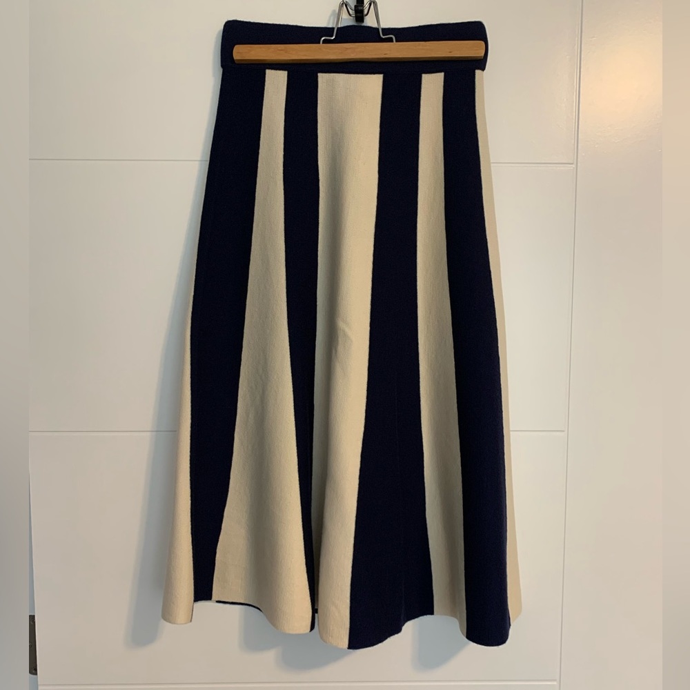 J. Crew Striped Skirt Size XXS